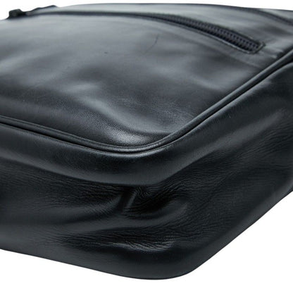 Loewe Anagram Crossbody Shoulder Bag Black Leather — view 6