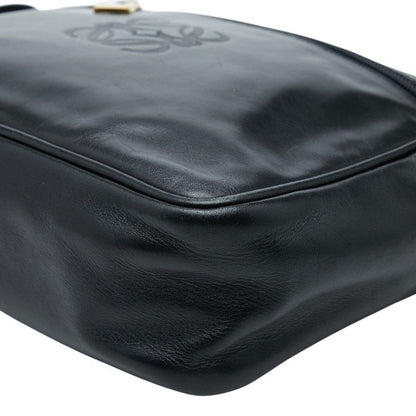 Loewe Anagram Crossbody Shoulder Bag Black Leather — view 4