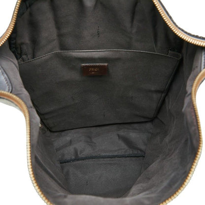 Fendi Fila Mania Zucca Backpack White Multi Leather — view 8