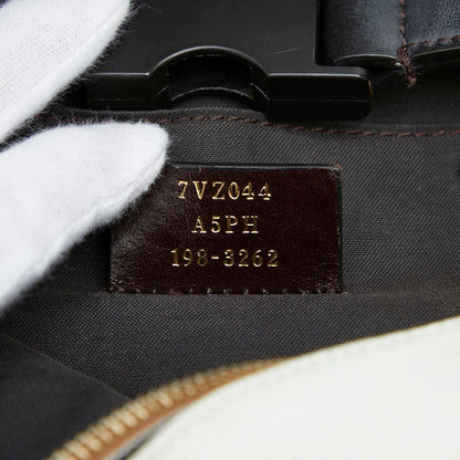 Fendi Fila Mania Zucca Backpack White Multi Leather — view 9