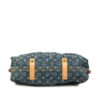 Louis Vuitton Monogram Denim Neocavy MM 2-Way Shoulder Bag Indigo Blue — view 3