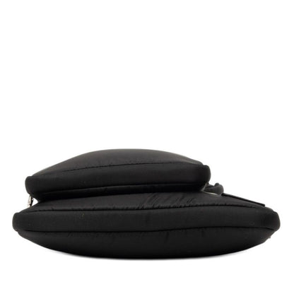 Prada Logo Shoulder Bag Black Multi Nylon Rubber — view 3