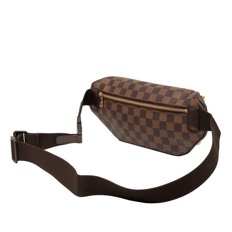 Louis Vuitton Damier Bam Melville Belt Bag Brown Leather — view 2