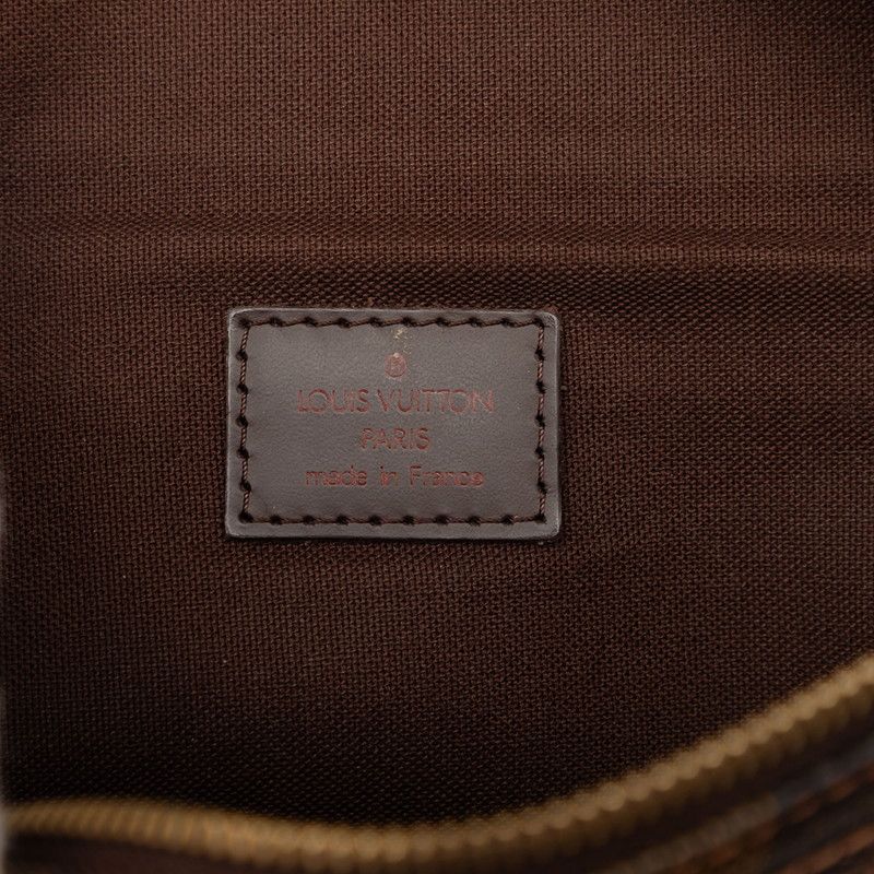 Louis Vuitton Damier Bam Melville Belt Bag Brown Leather — view 5