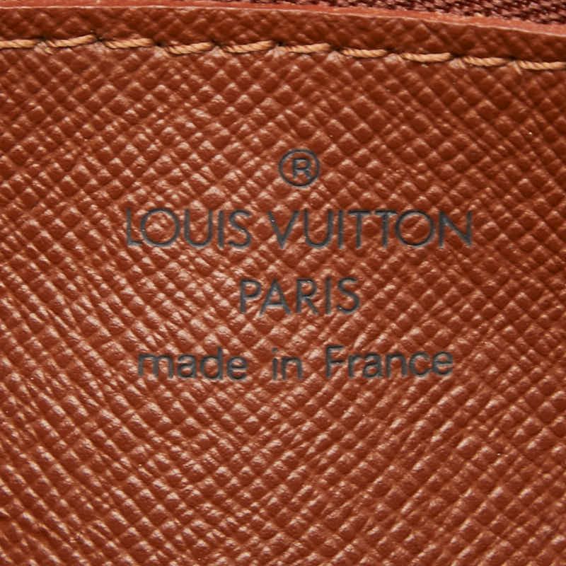 Louis Vuitton Monogram Trocadero 27 Crossbody Shoulder Bag Brown Leather — view 9