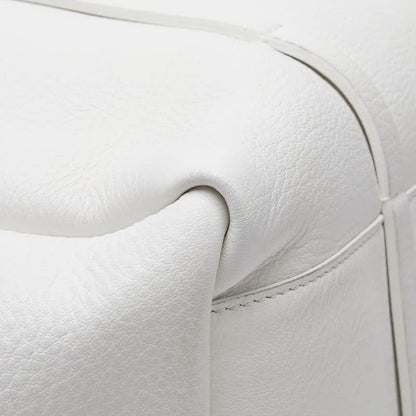 Balenciaga Everyday M Tote Shoulder Bag White Leather — view 5