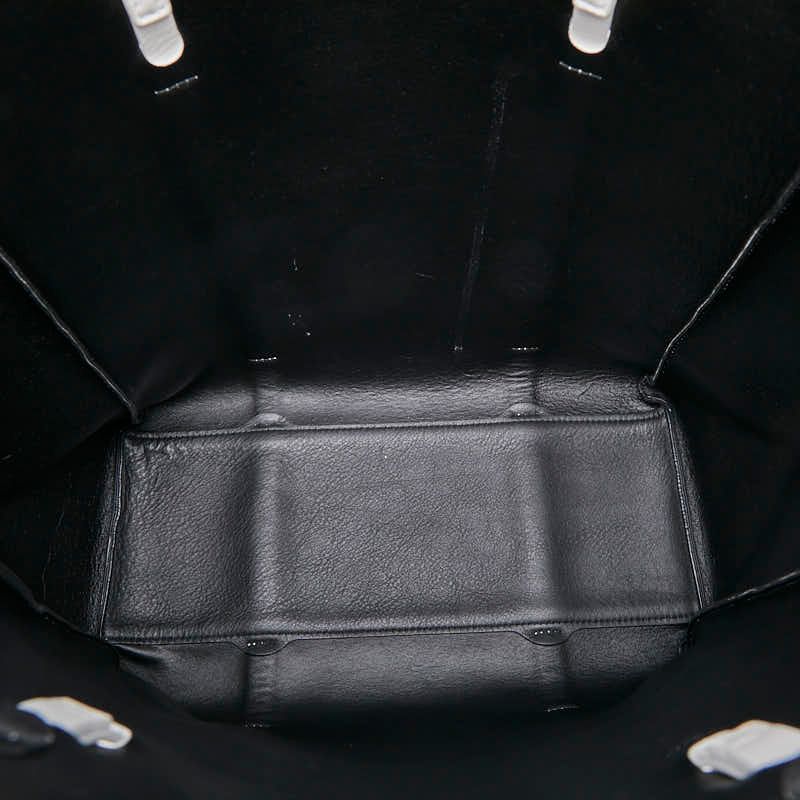 Balenciaga Everyday M Tote Shoulder Bag White Leather — view 8