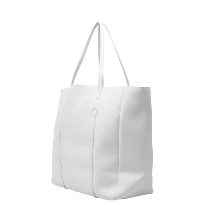 Balenciaga Everyday M Tote Shoulder Bag White Leather — view 2