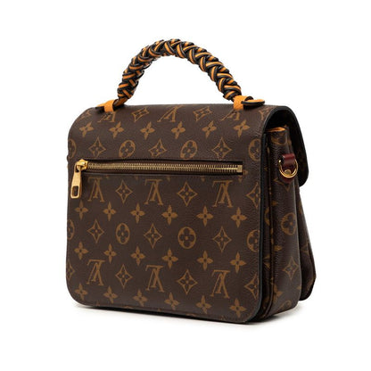 Louis Vuitton Monogram Pochette Metis MM 2-Way Shoulder Bag Brown Multi Color — view 2