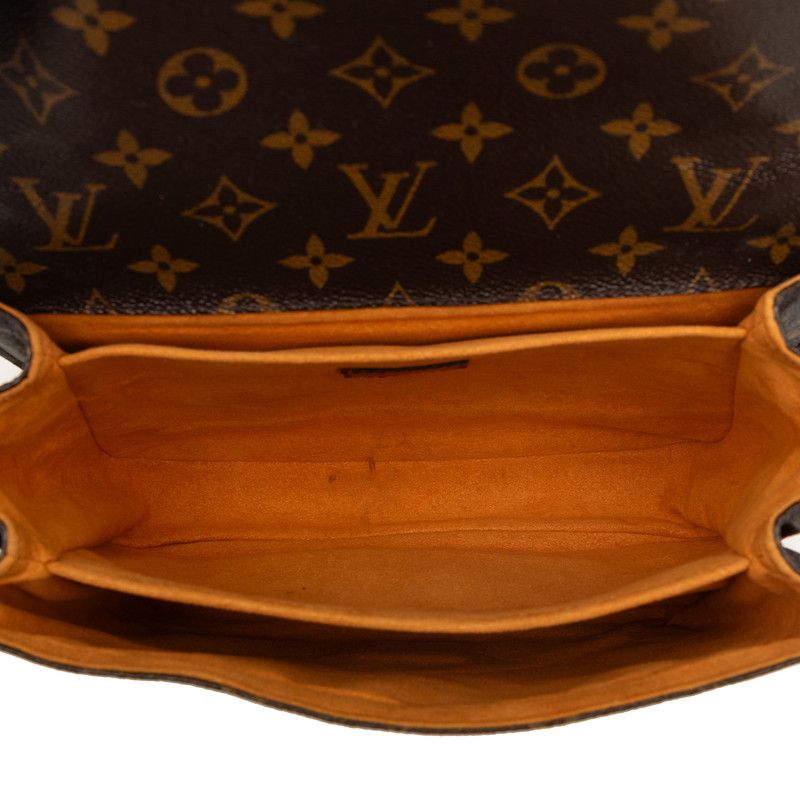 Louis Vuitton Monogram Pochette Metis MM 2-Way Shoulder Bag Brown Multi Color — view 5