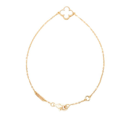 Van Cleef & Arpels Sweet Alhambra Bracelet 18k Yellow Gold Mother of Pearl — view 3