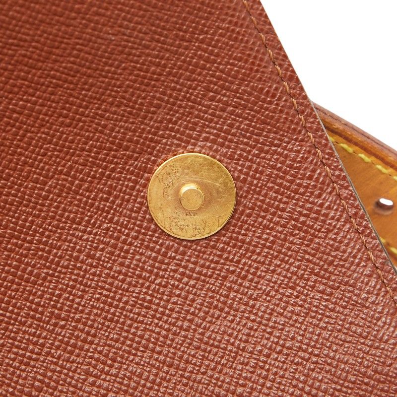 Louis Vuitton Monogram Musette Tango Short Shoulder Bag Brown Leather — view 7