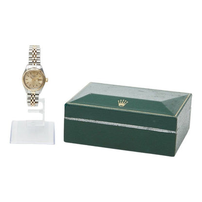 Rolex Oyster Perpetual Date Watch White Gold Silver Stainless Steel 18k White — view 9