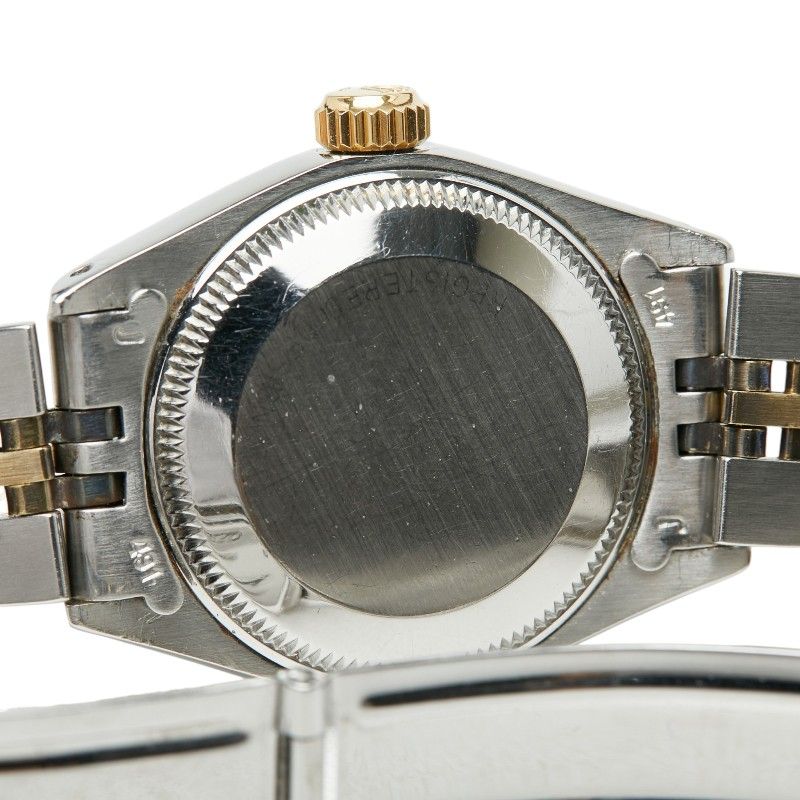 Rolex Oyster Perpetual Date Watch White Gold Silver Stainless Steel 18k White — view 7