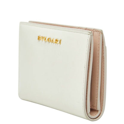 Bvlgari Serpenti Forever Bifold Card Holder Billfold Ivory Calf Leather 1 — view 2