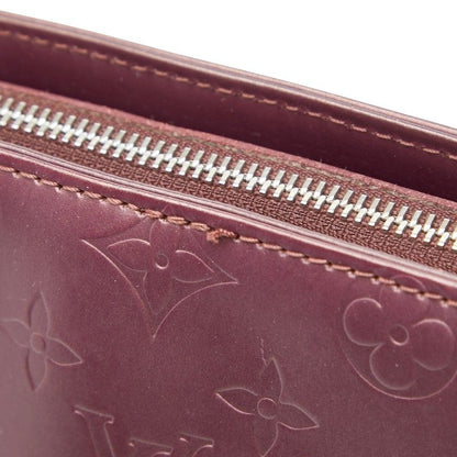 Louis Vuitton Monogram Matte Stockton Tote Violet Purple Leather — view 8