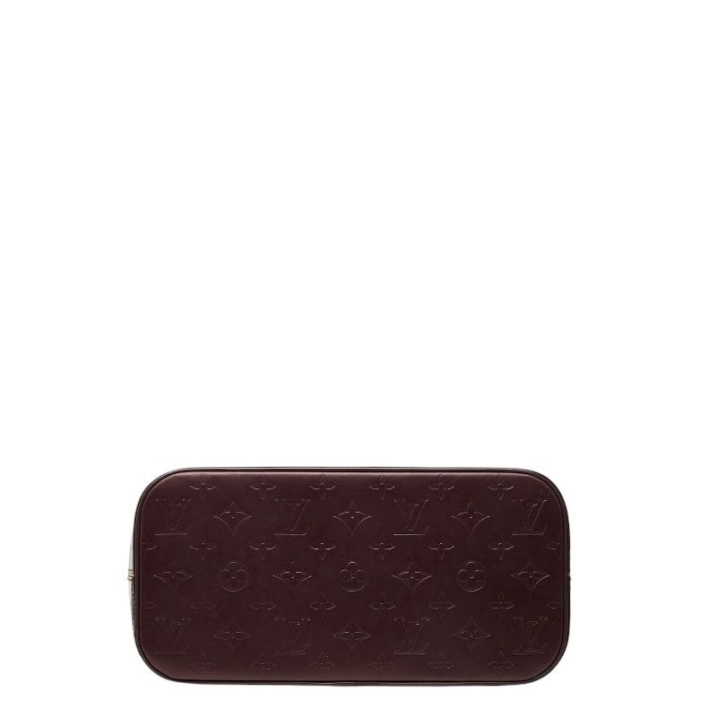 Louis Vuitton Monogram Matte Stockton Tote Violet Purple Leather — view 3