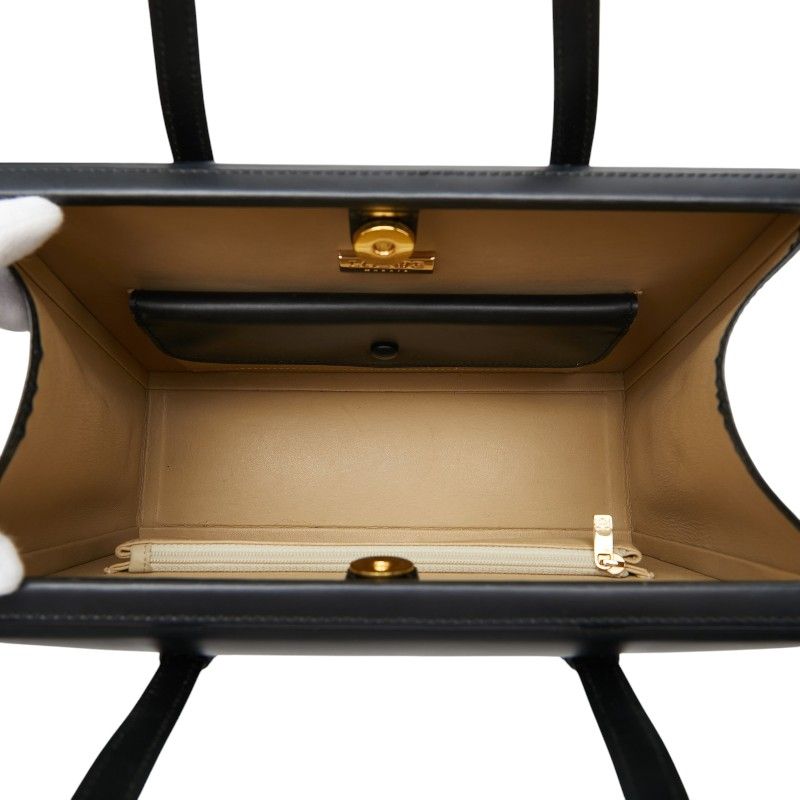 Loewe Handbag Black Leather — view 8