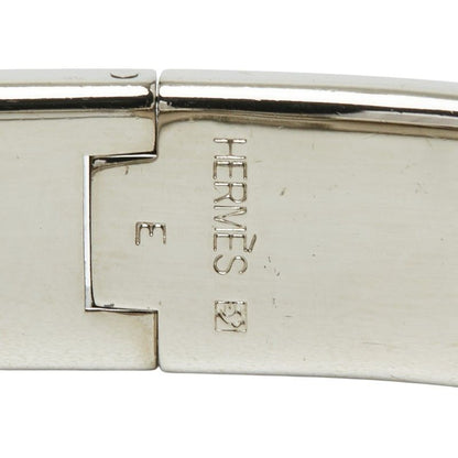Hermes Click GM Bracelet Bangle Silver Purple Metal Enamel — view 5