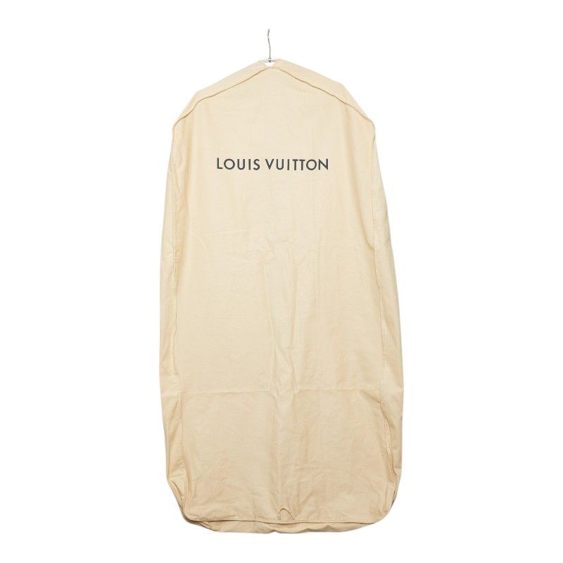Louis Vuitton Monogram Poncho Cape Coat 40 Black Wool Silk Rayon Cupro — view 9