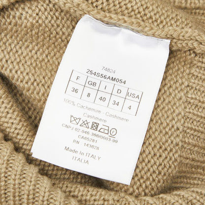 Dior Knit Hoodie Black Beige Cashmere — view 5