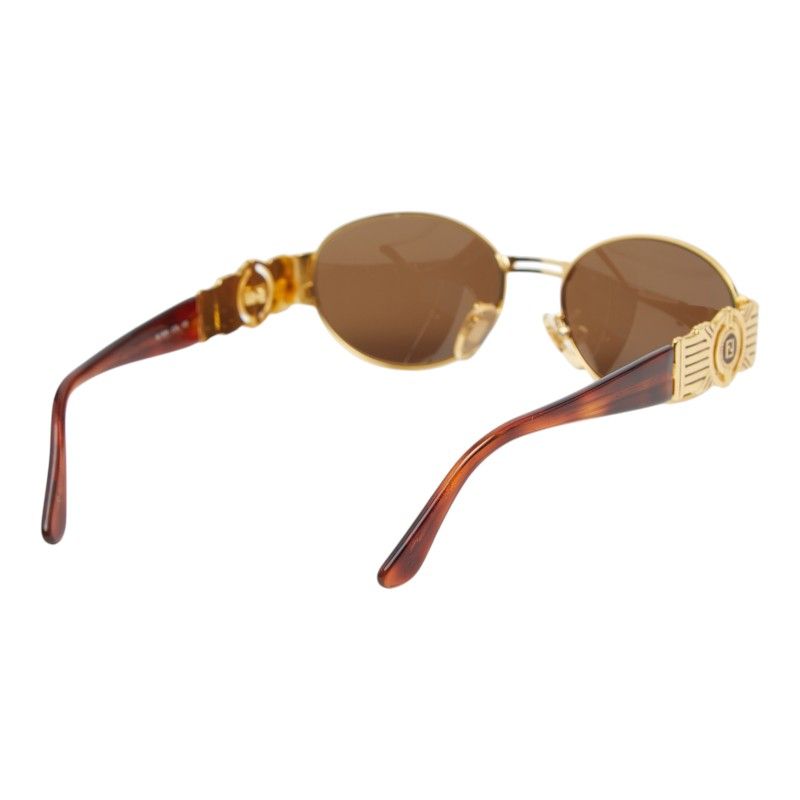 Fendi Sunglasses Brown Acetate Metal 1- Eyewear — view 3