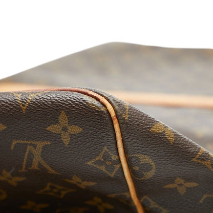 Louis Vuitton Monogram Keepall Bandouliere 55 Boston Bag 2-Way Brown Leather — view 7