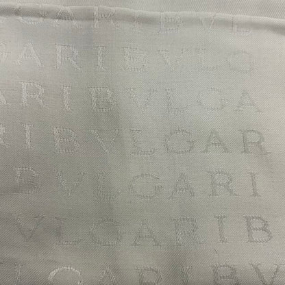 Bvlgari Shawl Silk Wool Ivory Scarf — view 6