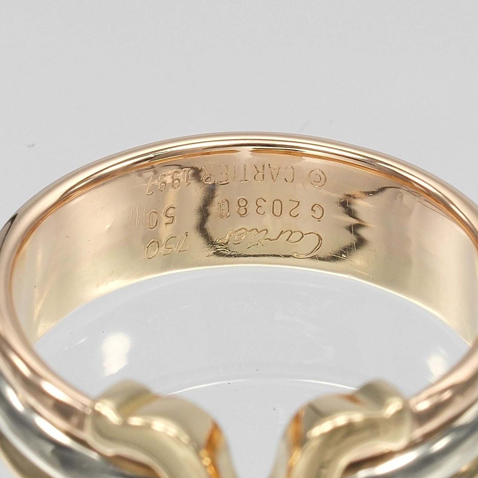 Cartier 2C Trinity Ring — view 4