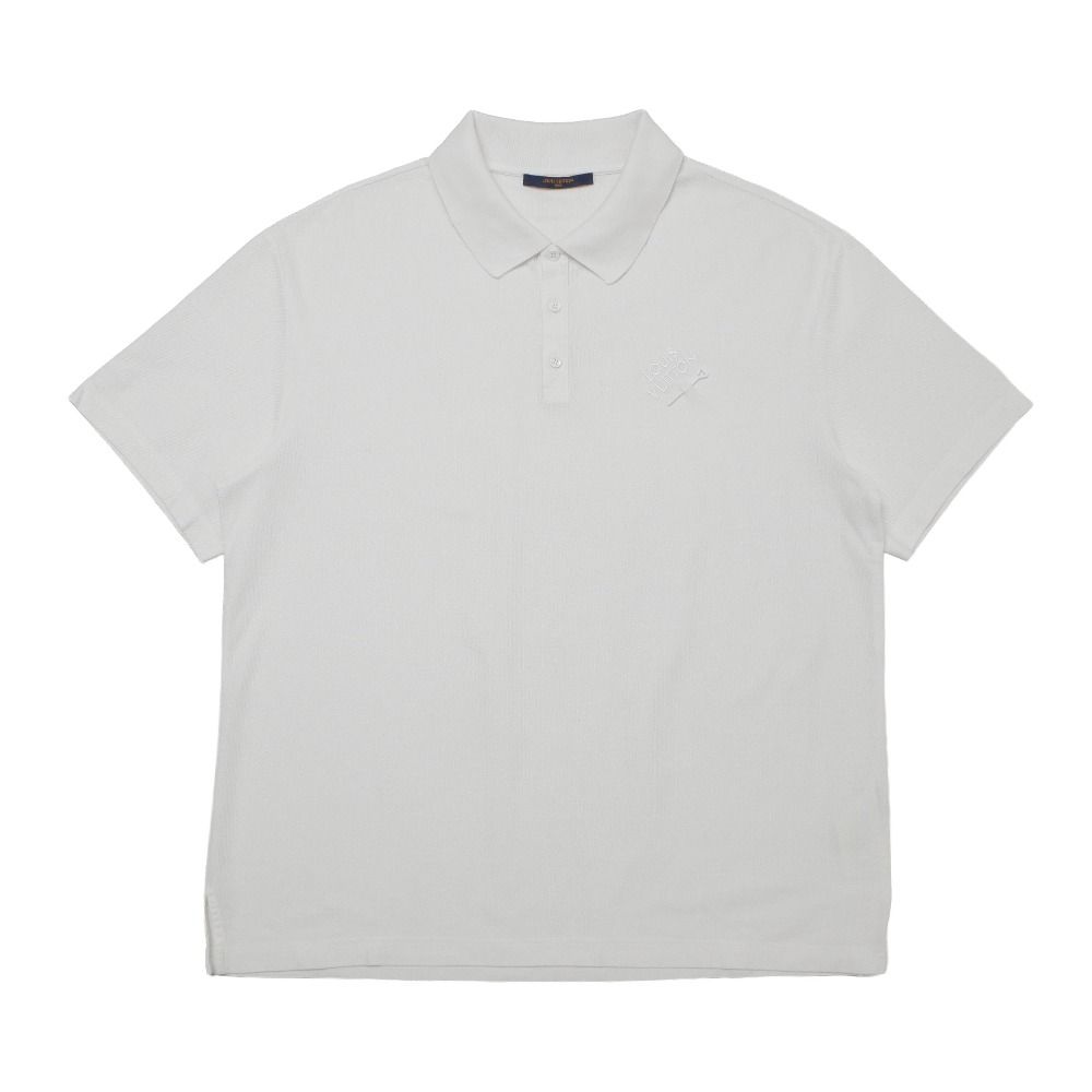 Louis Vuitton Polo Shirt XXL Short Sleeve Logo Embroidery