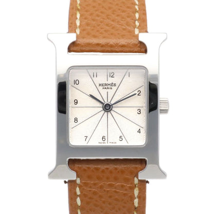 Hermes Watch Stainless Steel Quartz Overhauled