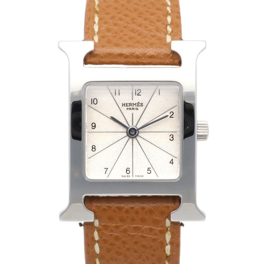 Hermes Watch Stainless Steel Quartz Overhauled
