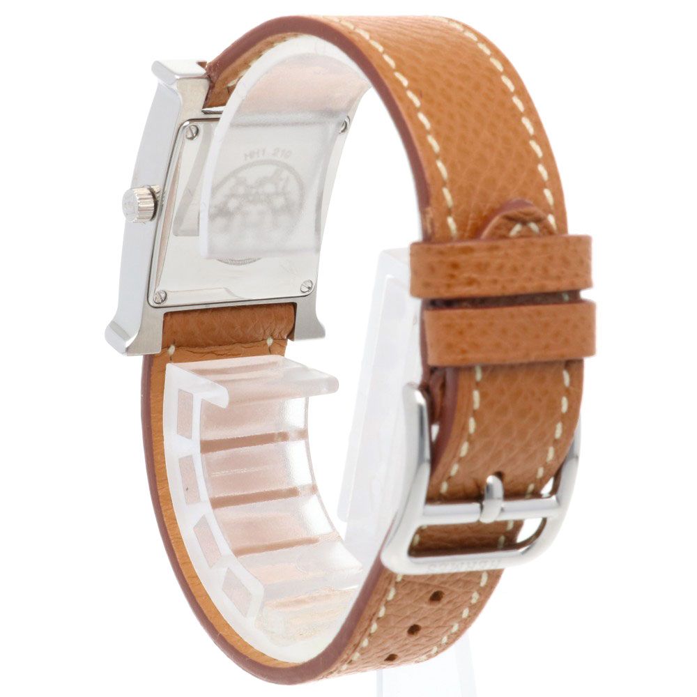 Hermes Watch Stainless Steel Quartz Overhauled — view 5