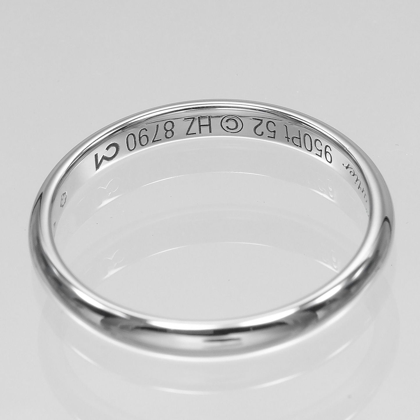 Cartier Wedding mm Platinum Ring — view 4