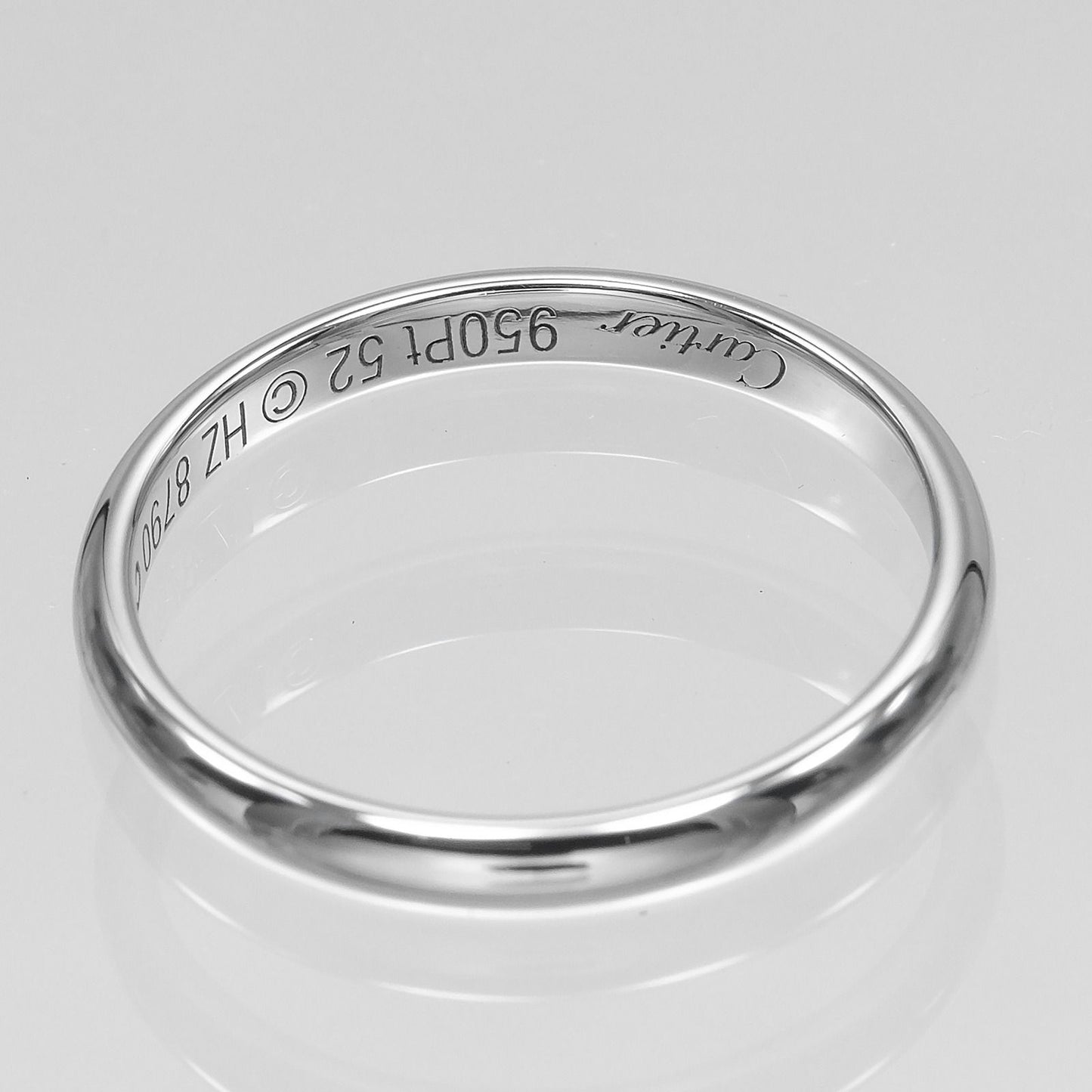 Cartier Wedding mm Platinum Ring — view 5
