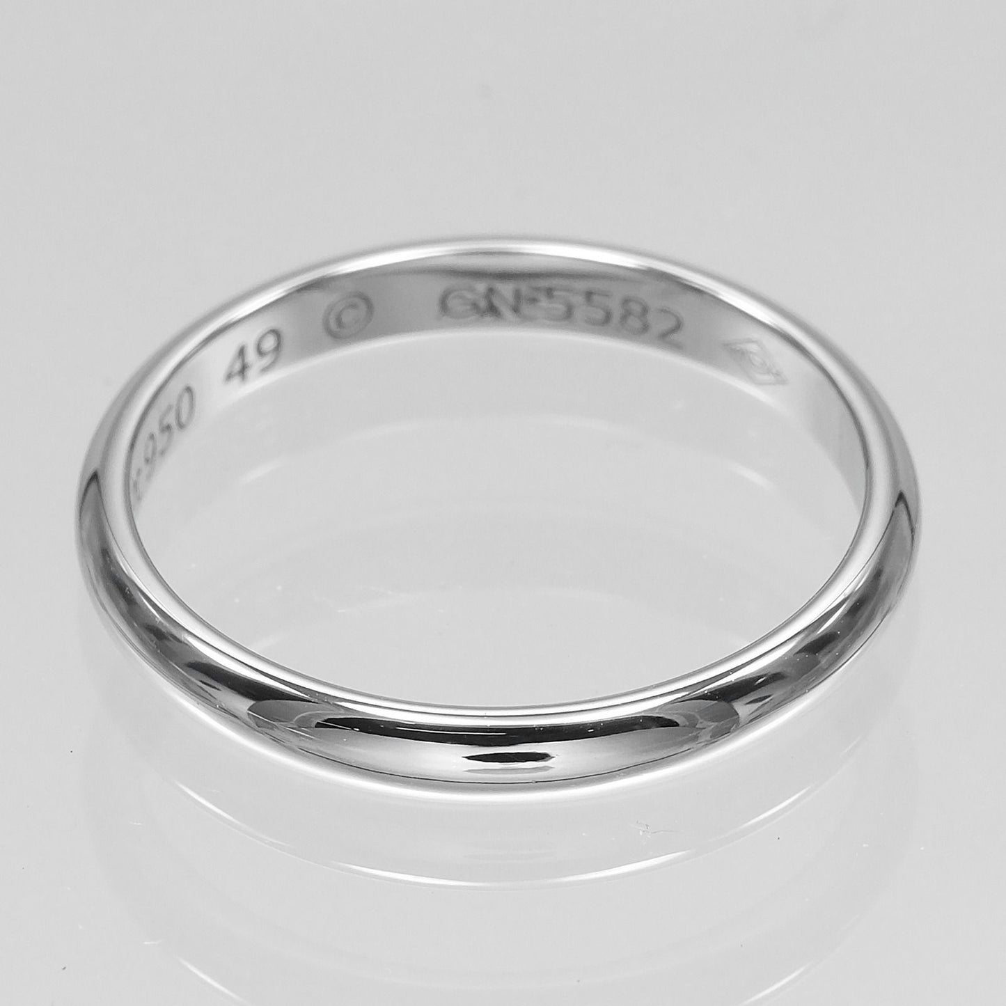 Cartier Wedding mm Platinum Ring — view 6