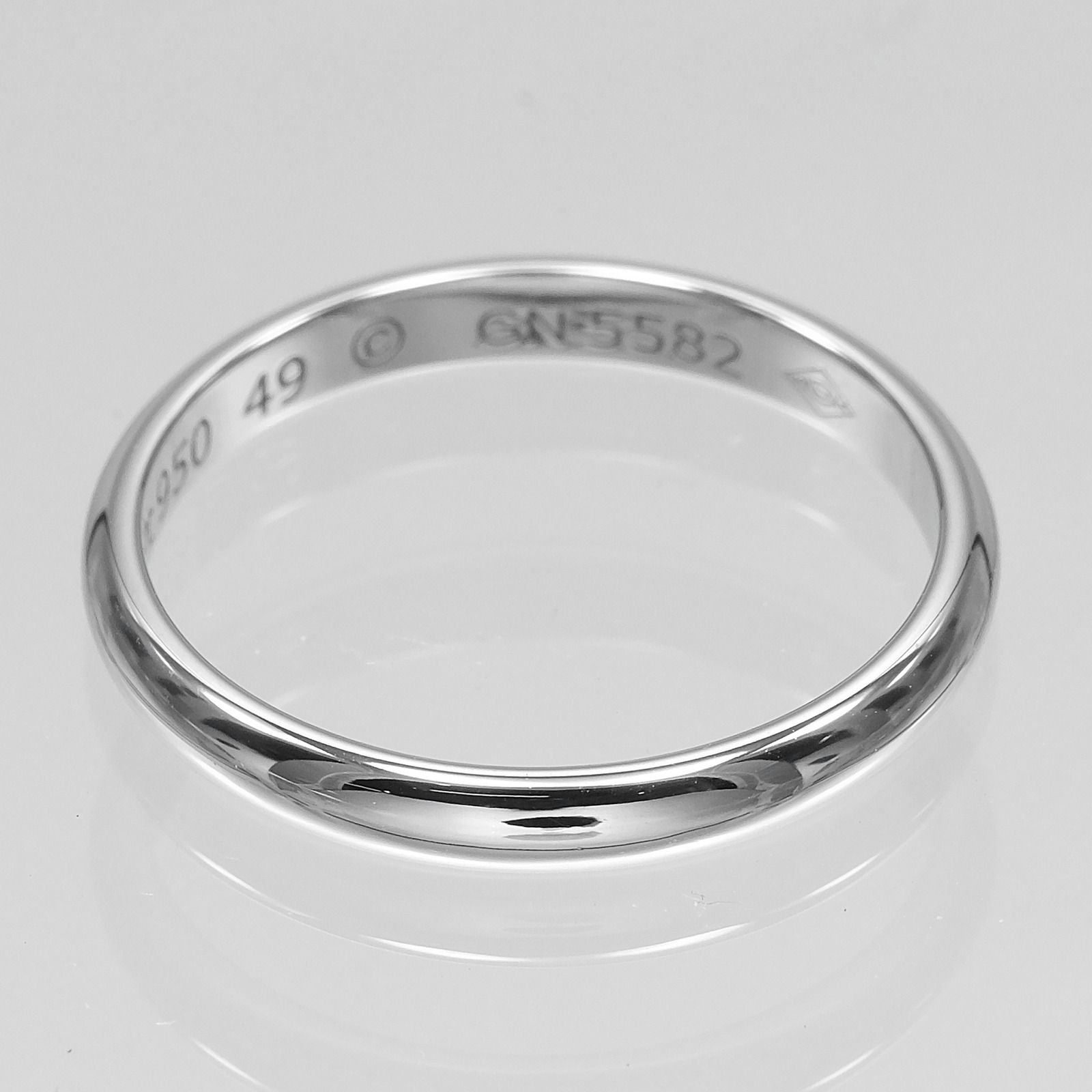 Cartier Wedding mm Platinum Ring — view 6