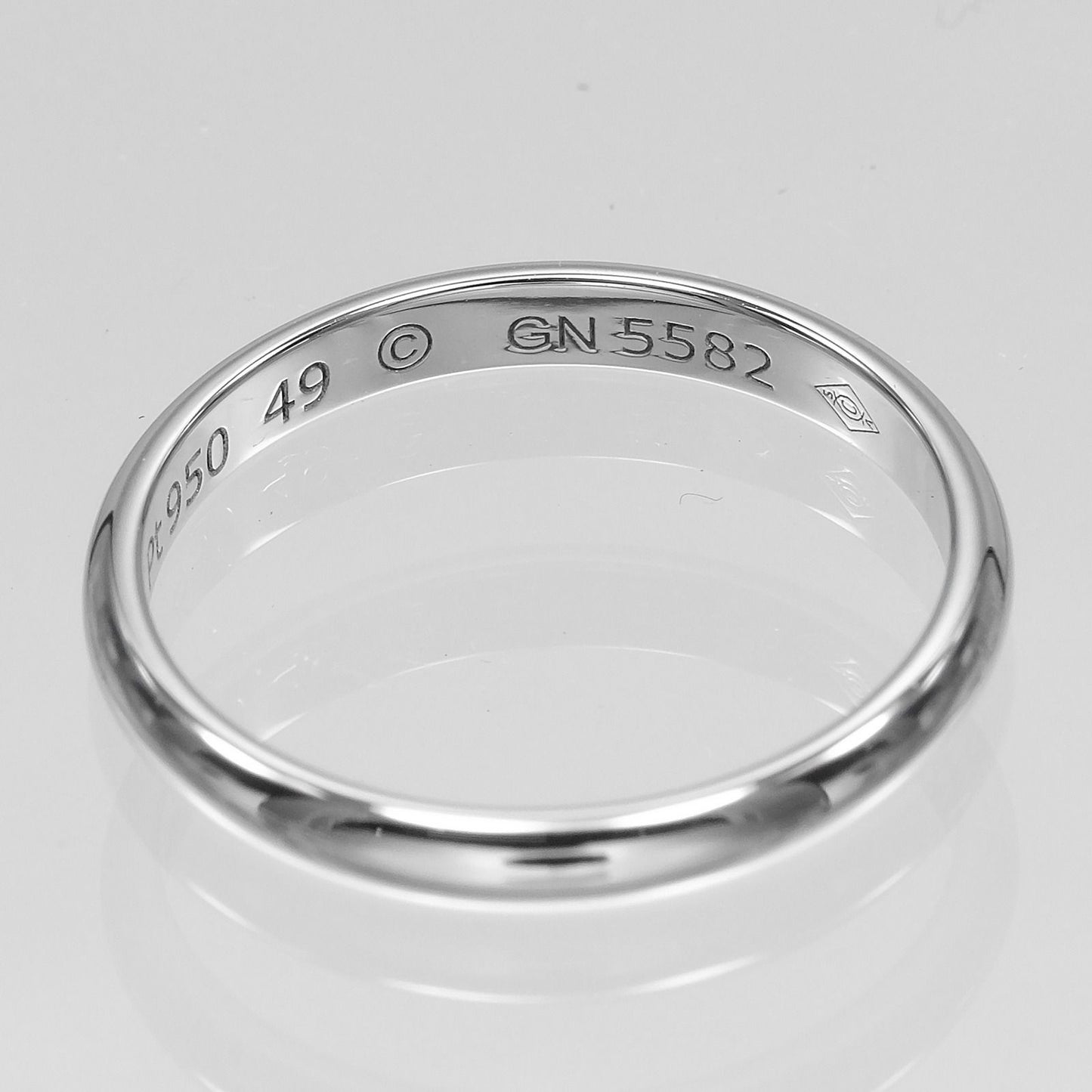 Cartier Wedding mm Platinum Ring — view 5