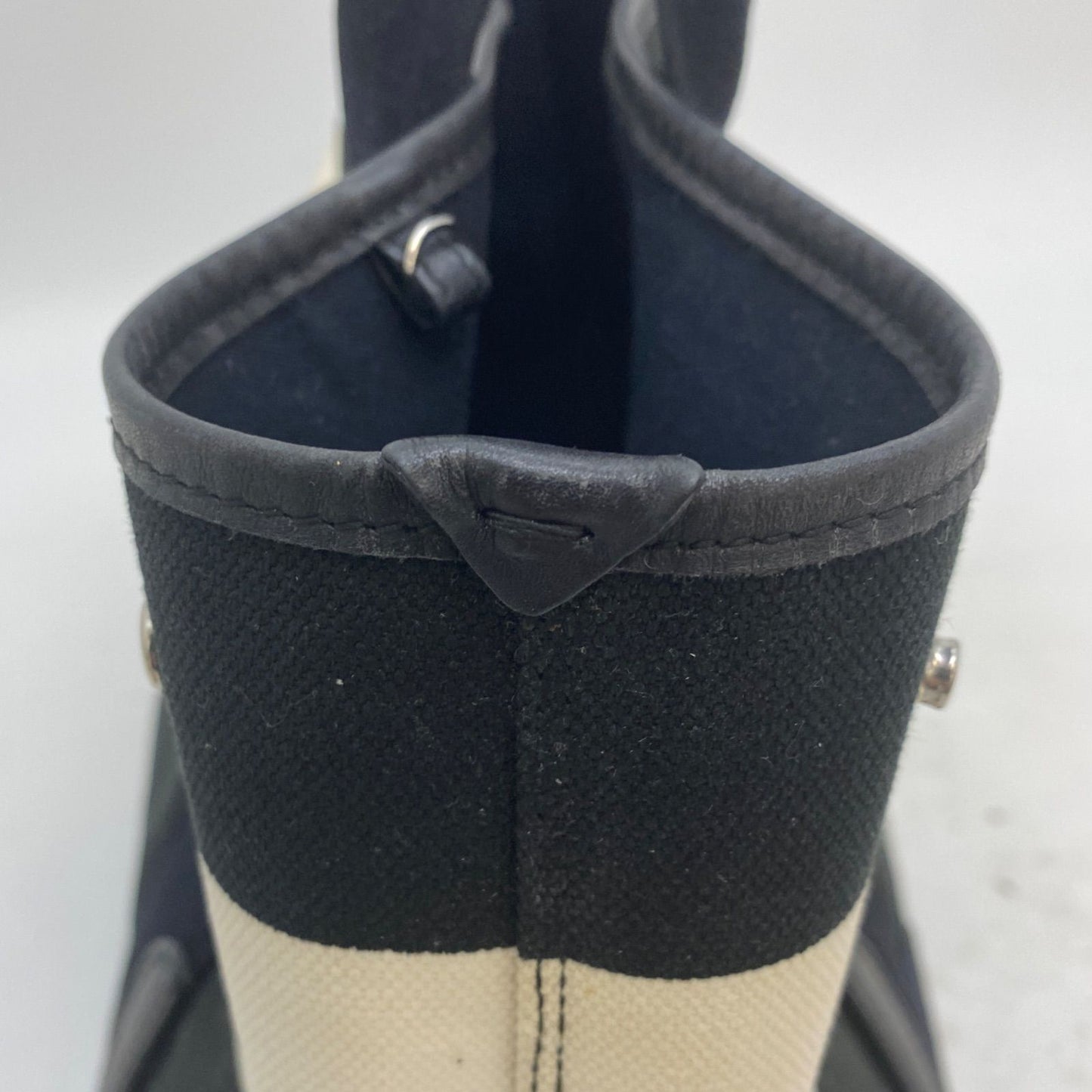 Balenciaga Handbag Canvas Canapa Black Cabas Travel — view 9
