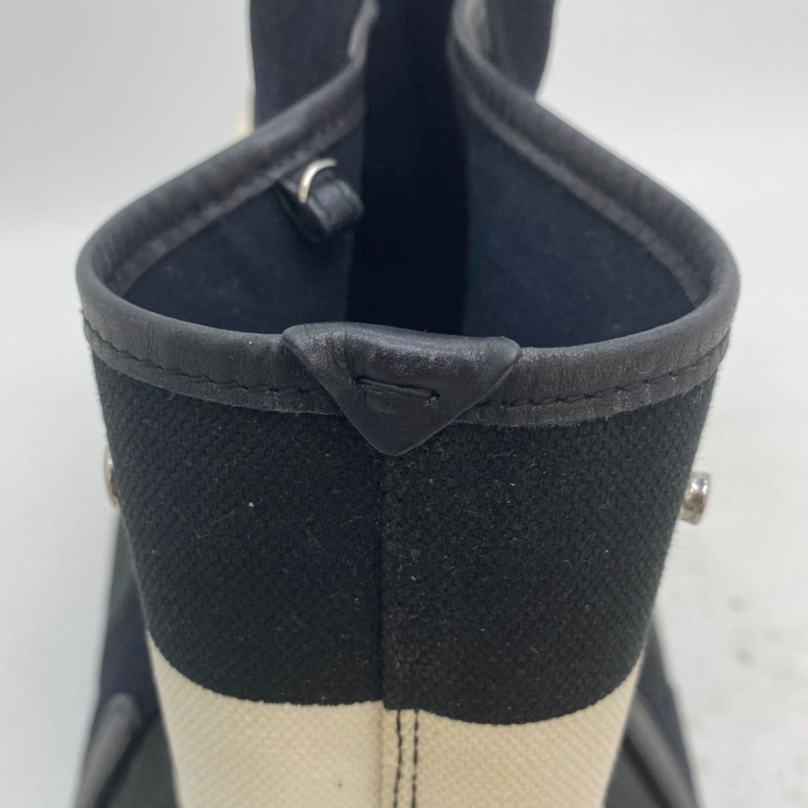 Balenciaga Handbag Canvas Canapa Black Cabas Travel — view 9