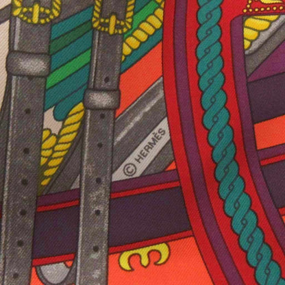 Hermes Silky City PM Shoulder Bag with Crossbody Pouch Allover Pattern Multi — view 7