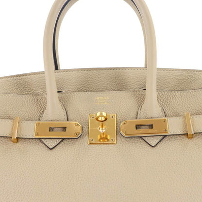 Hermes Birkin 30 Togo Trench Hand Bag Gold — view 7