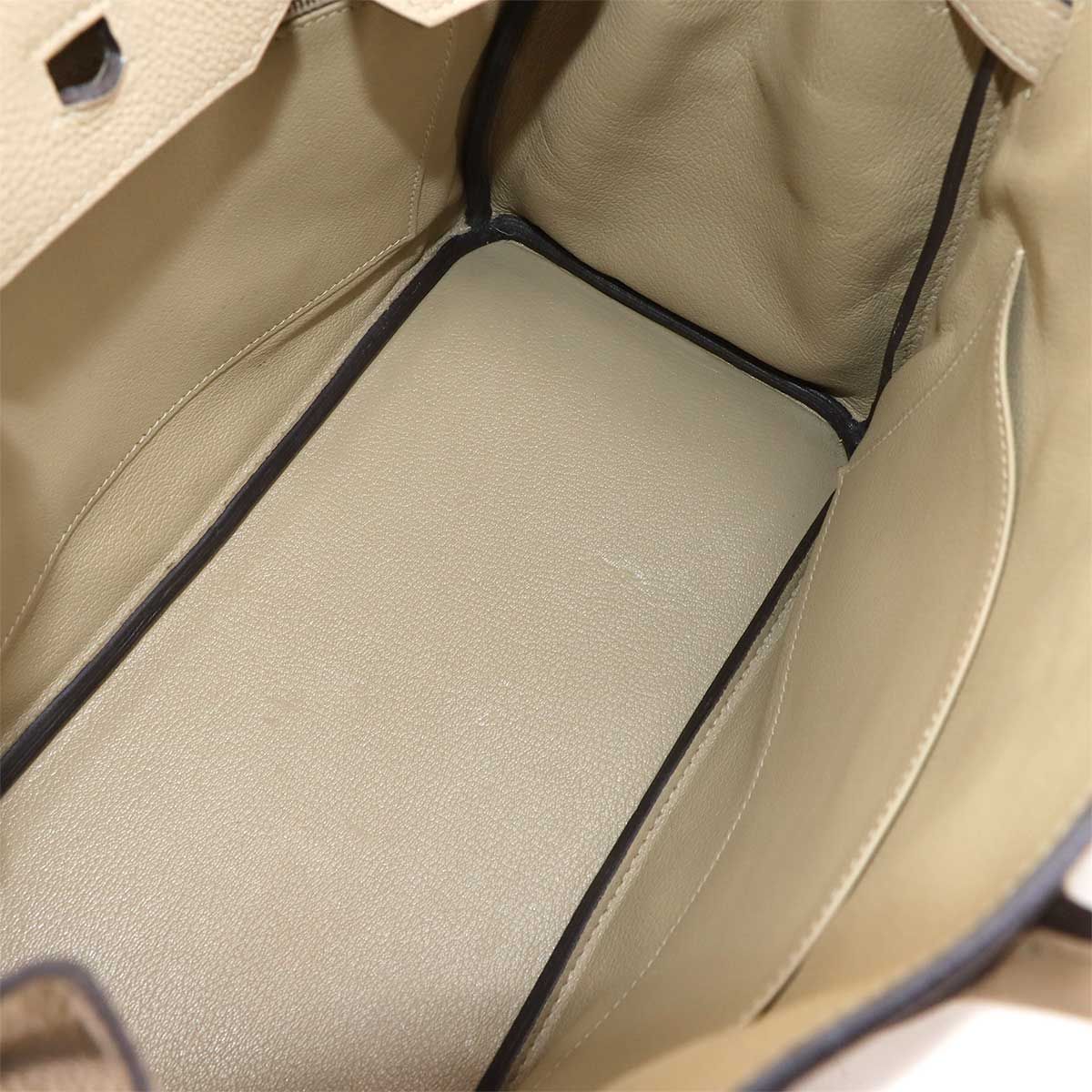Hermes Birkin 30 Togo Trench Hand Bag Gold — view 8