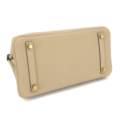 Hermes Birkin 30 Togo Trench Hand Bag Gold — view 4