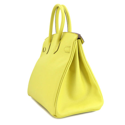 Hermes Birkin 35 Epsom Souffle Hand Bag Gold — view 3