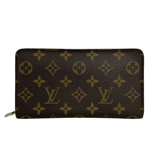Louis Vuitton Wallet Monogram Porto Monet Zip Leather