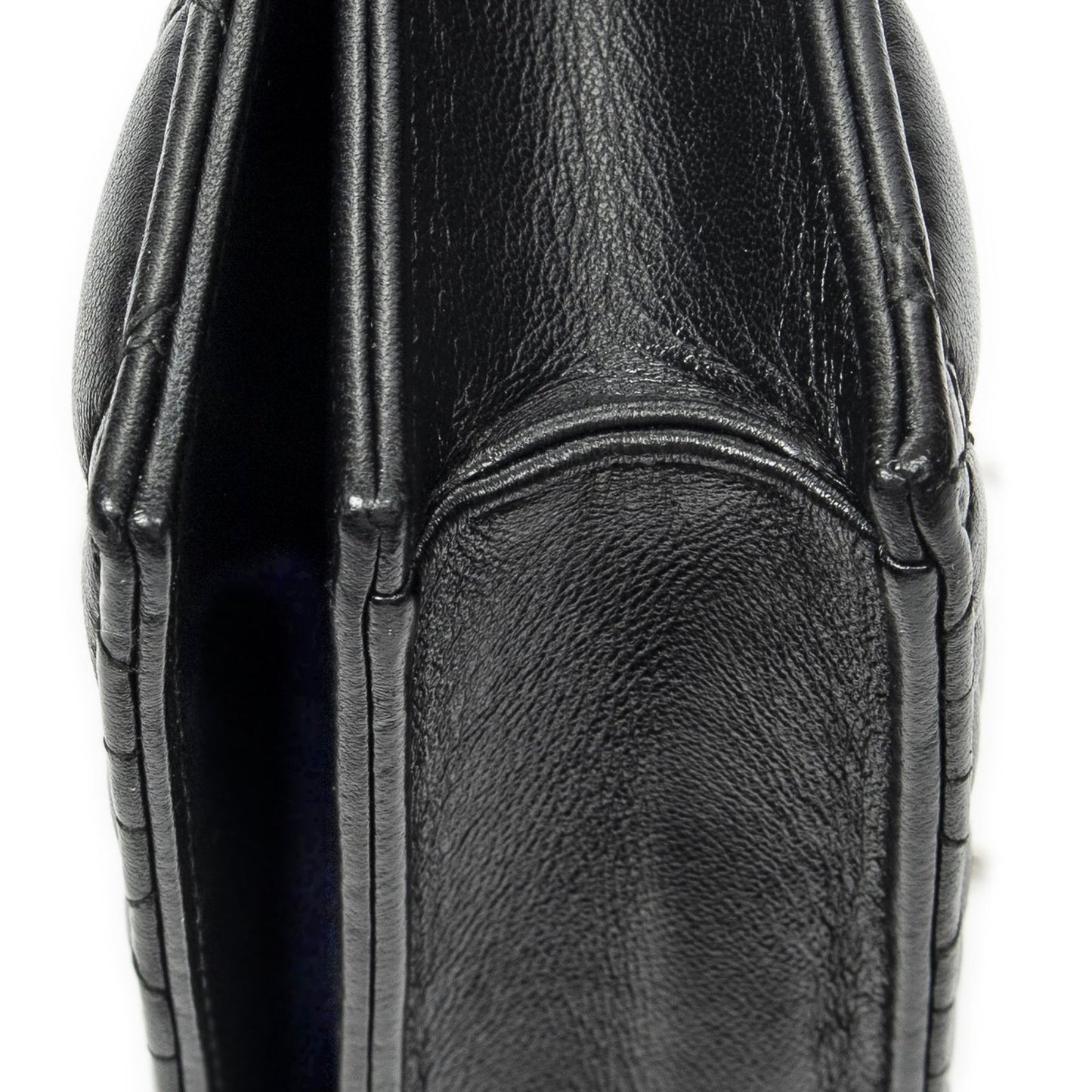 Dior Lady Dior Chain Clutch Black Canada Lambskin Leather — view 8