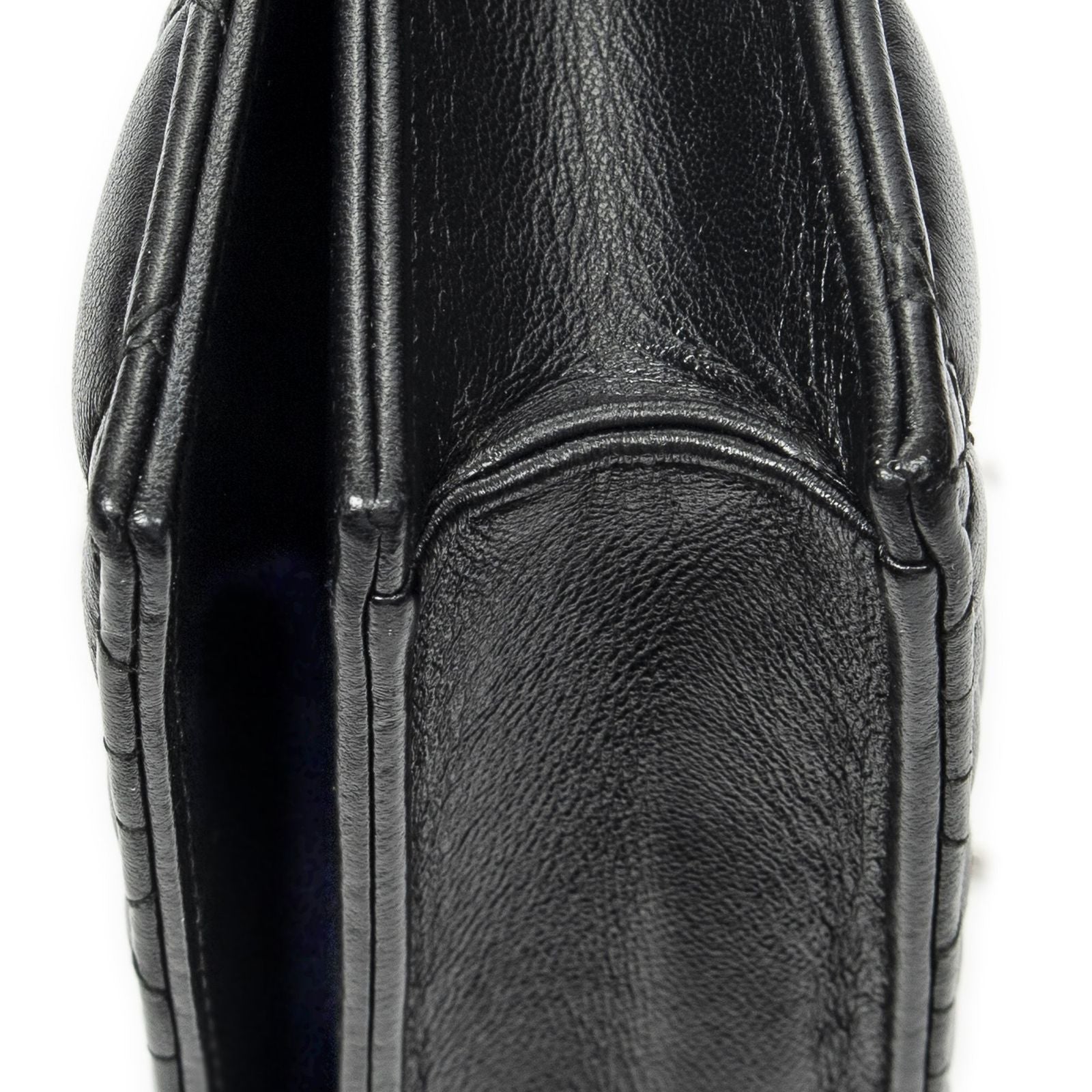 Dior Lady Dior Chain Clutch Black Canada Lambskin Leather — view 8