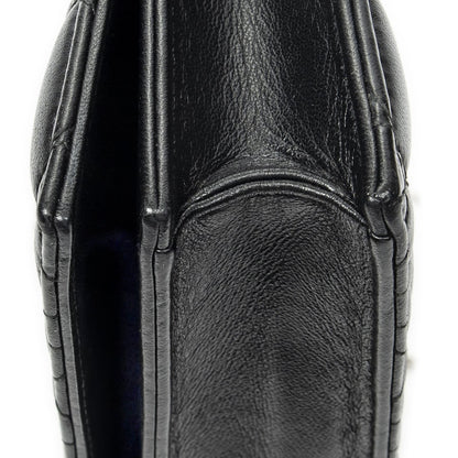 Dior Lady Dior Chain Clutch Black Canada Lambskin Leather — view 8