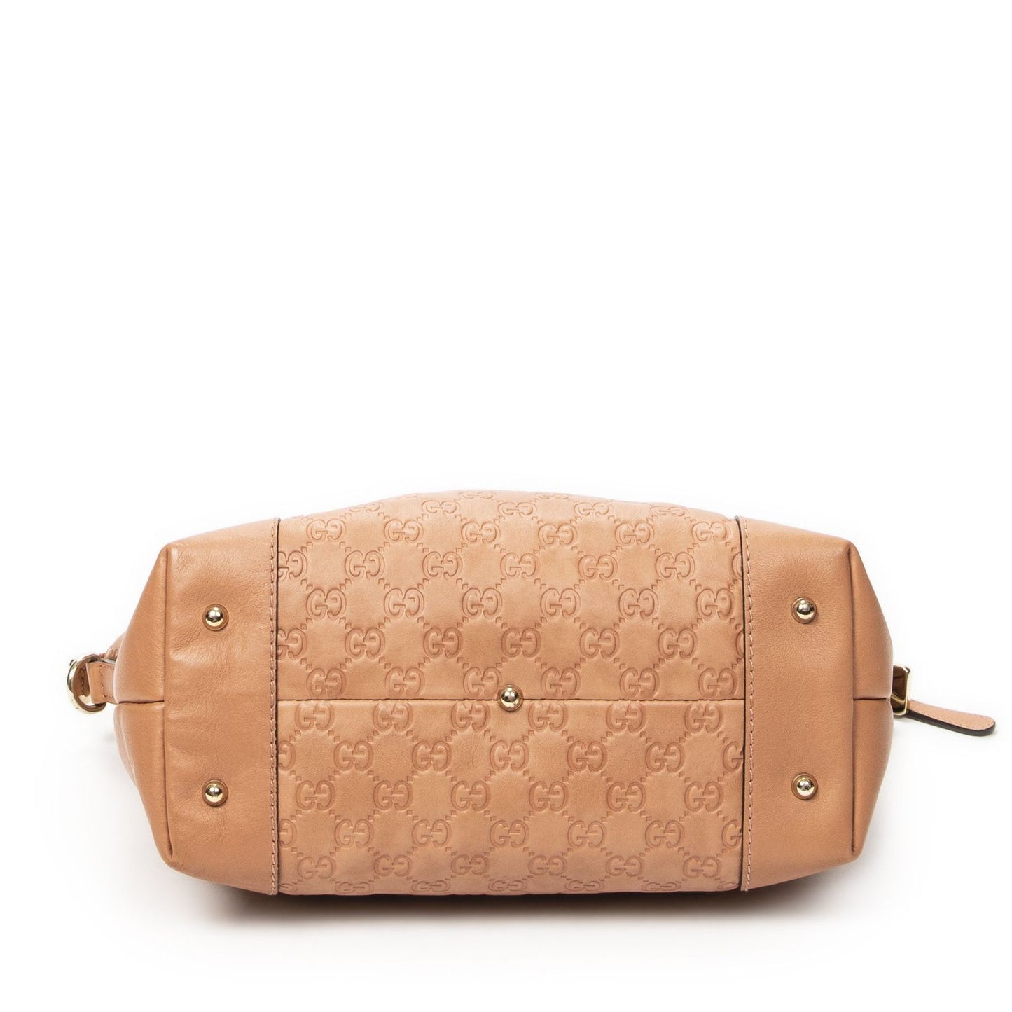 Gucci Bamboo Heart Bit Zip Tote Pink Guccissima — view 6